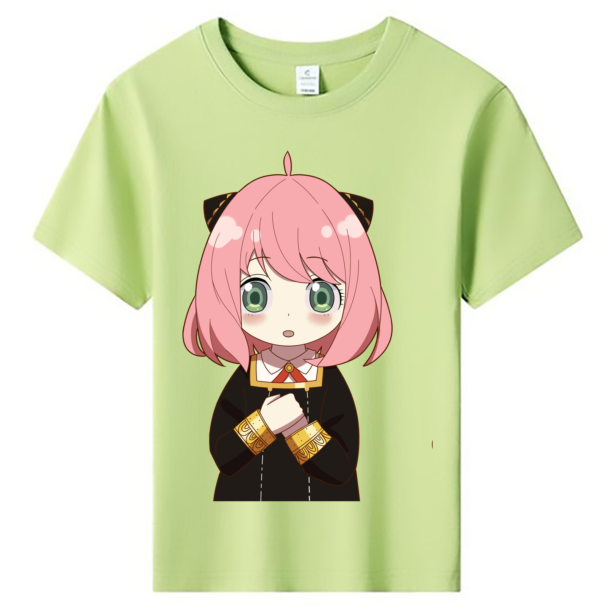 （画像用） SPY×FAMILY间谍家家酒 綿100％キッズTシャツ（フロントプリント）